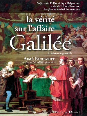 cover image of La vérité sur l'affaire Galilée